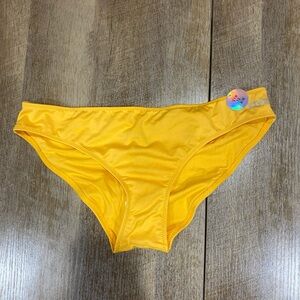 Bright Yellow Bikini Bottoms